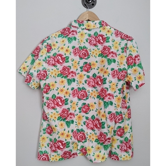 Tanglebriar Vintage 80's 90's Floral Button Down - Picture 2 of 5